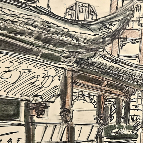 Old Town Shanghai Print (6"x4")