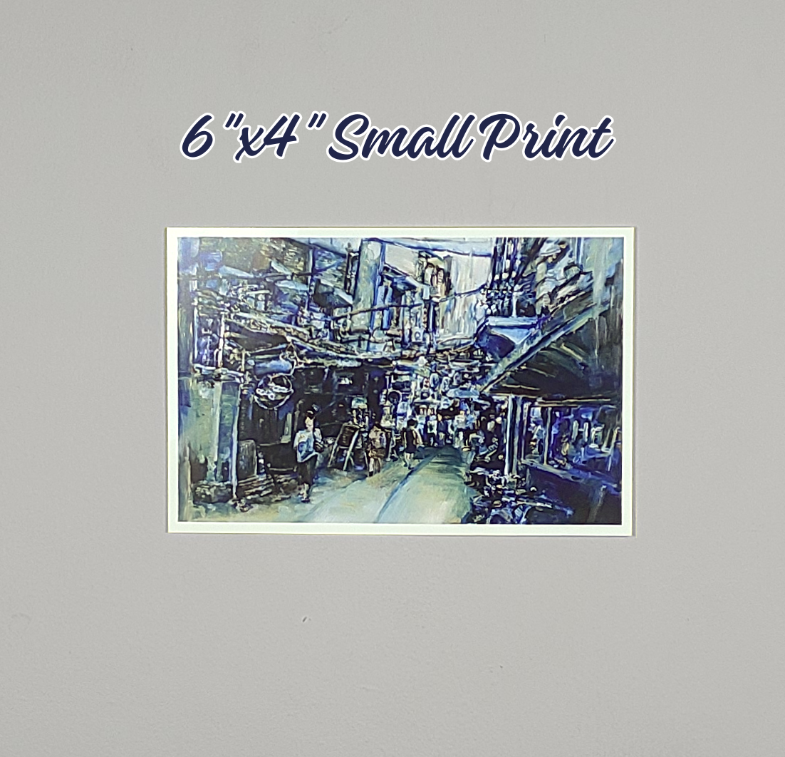 Blue City Prints (6"x4" and 11"x14")