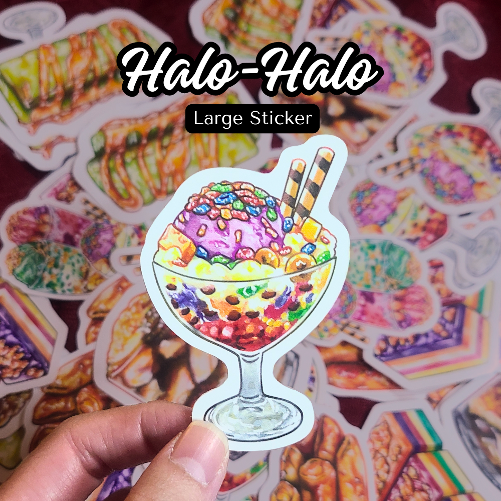 Halo Halo Stickers