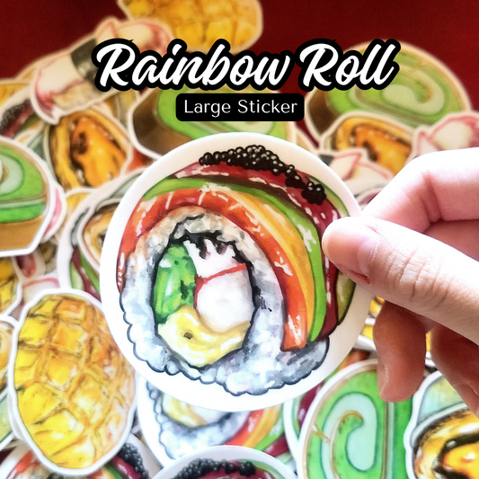 Rainbow Roll Stickers