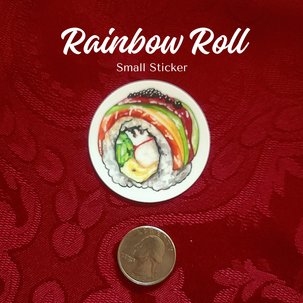 Rainbow Roll Stickers