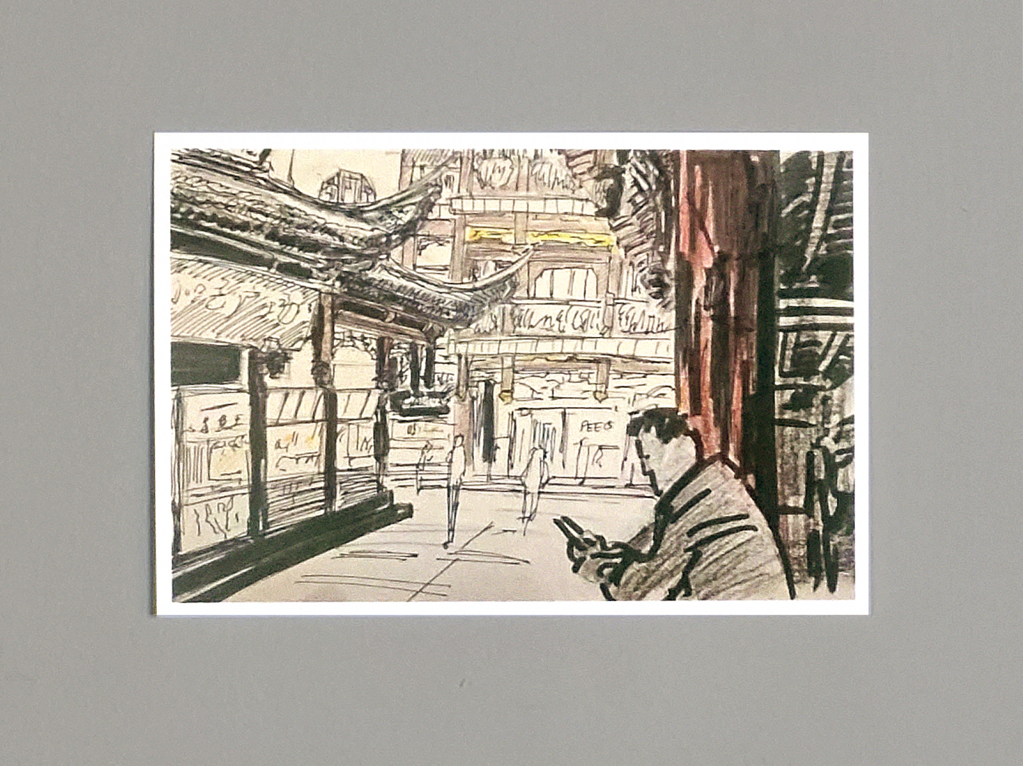 Old Town Shanghai Print (6"x4")